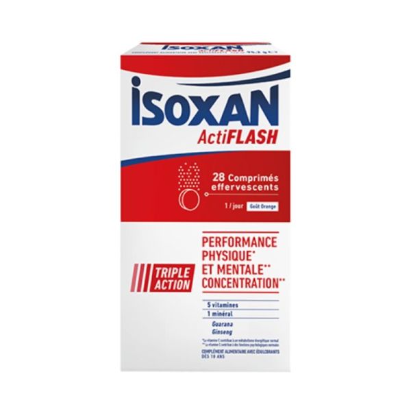 Isoxan Actiflash Effervescent - 28 comprimés