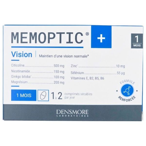Densmore Memoptic + 30 comprimés - Vision normale et performances intellectuelles