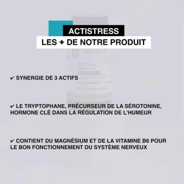 Nat&Form Magnésium Liposomal 60 gélules - Réduit le stress et la nervosité