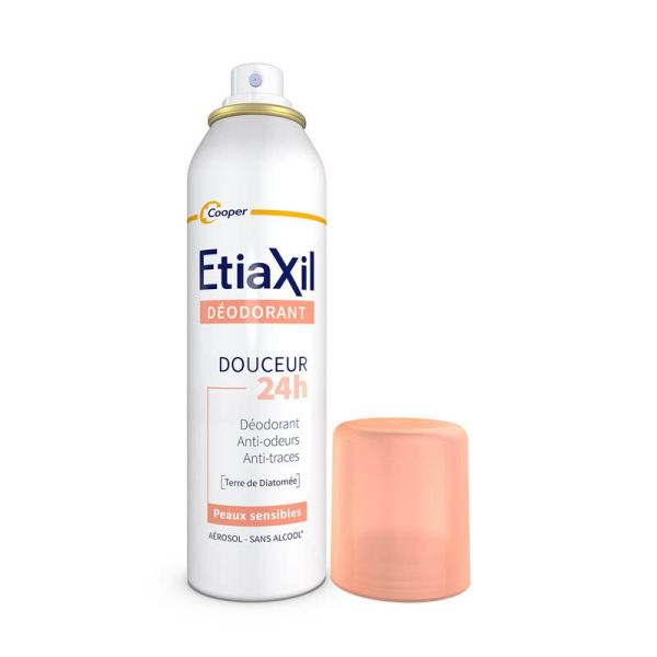 Etiaxil Déodorant Douceur 48h Aérosol - Lot de 2 x 150ml
