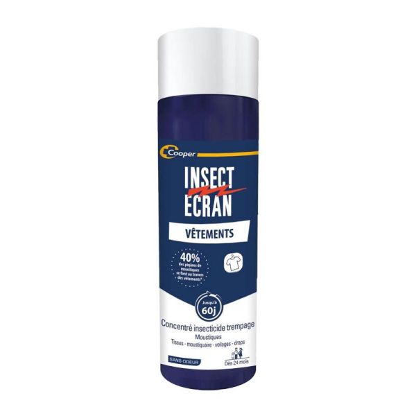 Insect Ecran Anti-Moustiques Vêtements Concentré Insecticide Trempage - 200ml -  Protection longue durée