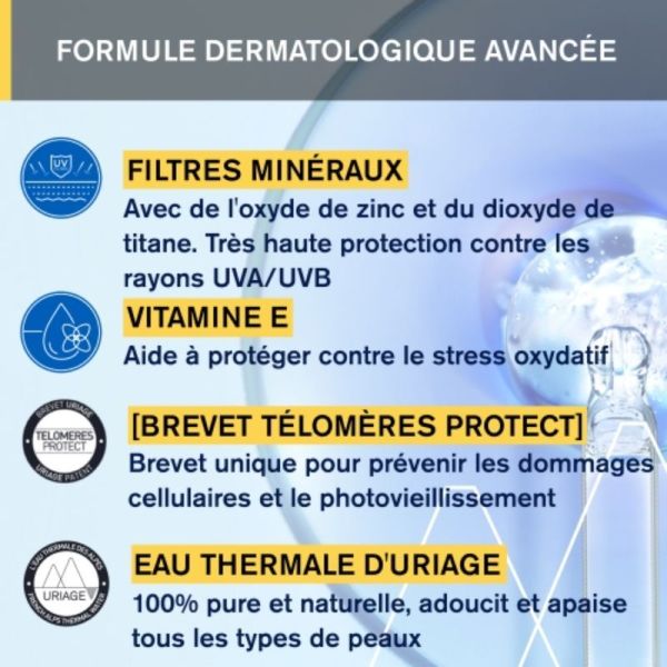 Uriage Bariésun Crème Minérale SPF50+ 100ml