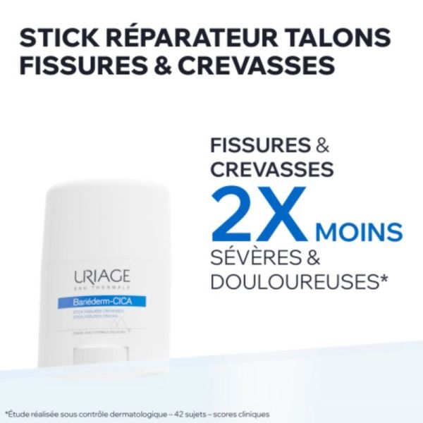 Uriage Bariéderm-Cica Stick Fissures Crevasses 22g - Isole et répare