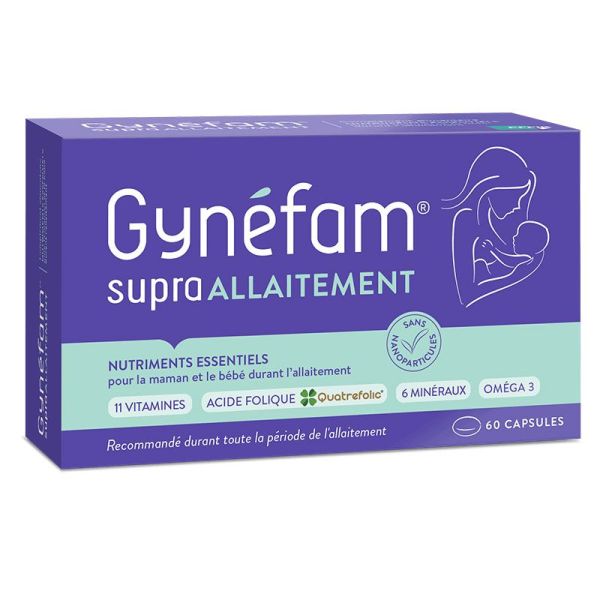 Effik Gynéfam Supra Allaitement - 60 Capsules