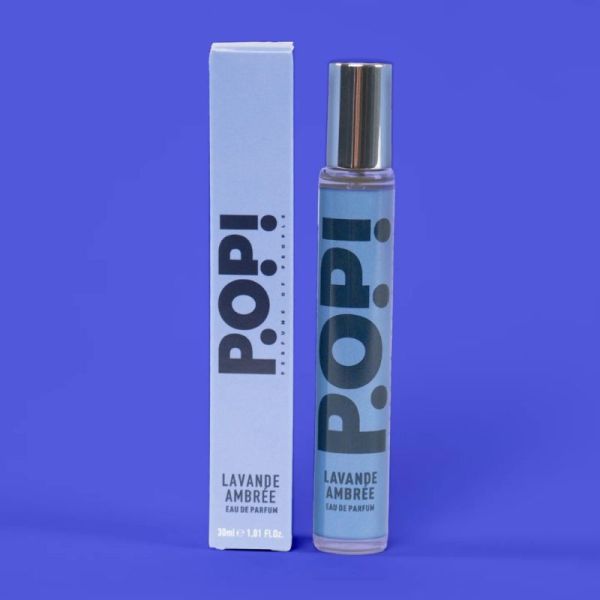 P.O.P ! Eau de Parfum Lavande Ambrée 30 ml - Fragrance épicée et audacieuse