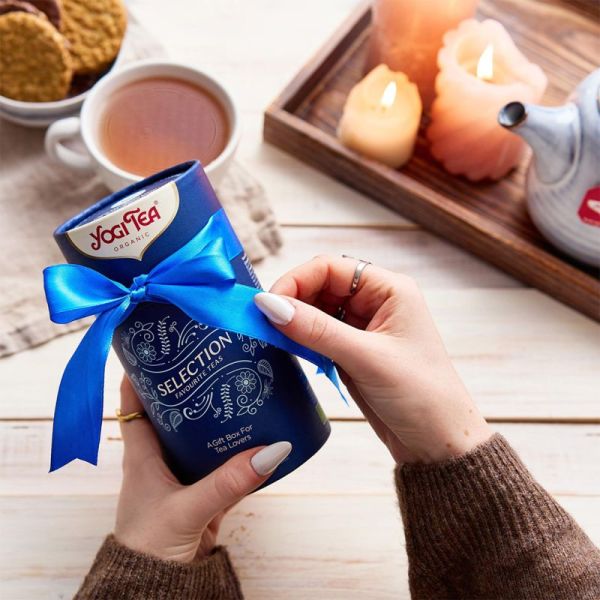Yogi Tea Coffret Cadeau Sélection de Favoris Bio 30 sachets – Assortiment Bien-être