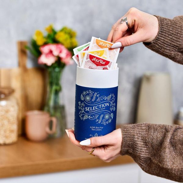 Yogi Tea Coffret Cadeau Sélection de Favoris Bio 30 sachets – Assortiment Bien-être