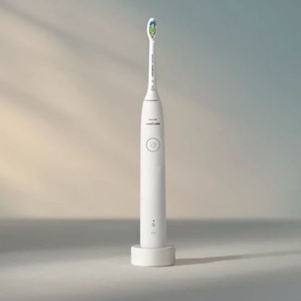 Philips Sonicare Série 5300 blanche - Brosse à dents électrique sonique rechargeable avec capteur de pression