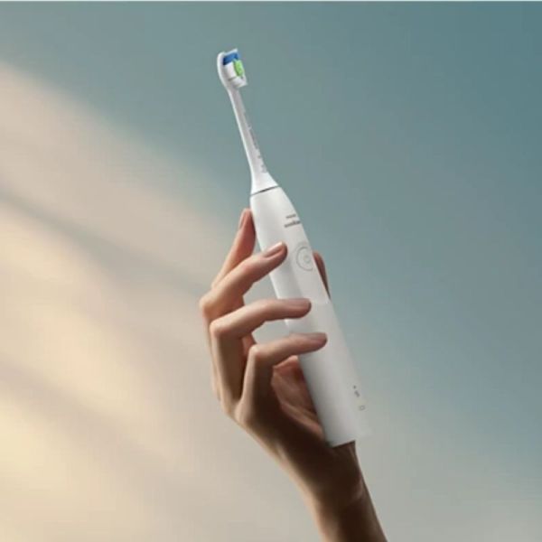 Philips Sonicare Série 5300 blanche - Brosse à dents électrique sonique rechargeable avec capteur de pression