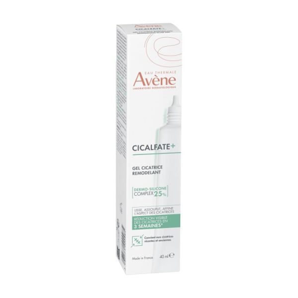 Avène Cicalfate+ Gel Cicatrice - 40 ml - Soin post-cicatriciel pour visage et corps
