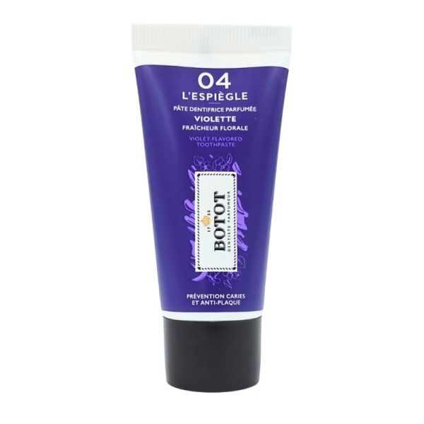 Botot 04 L'Espiègle Pâte dentifrice parfumée 25 ml - Violette, prévention caries et anti-plaque
