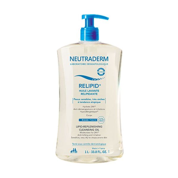 Neutraderm Relipid+ Huile Lavante Relipidante - 1L