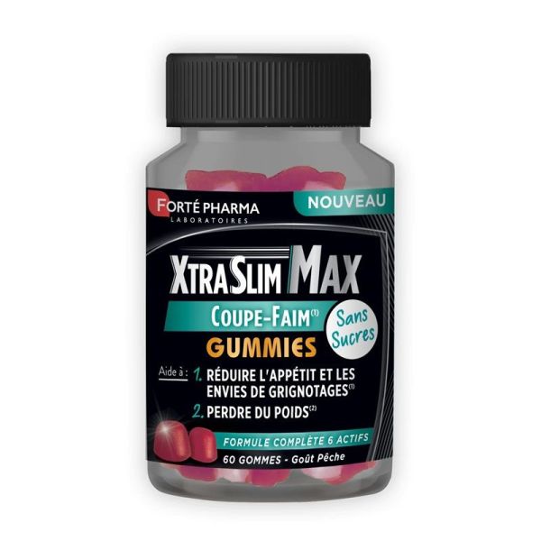 Forté Pharma XtraSlim Max Coupe-Faim - 60 Gummies