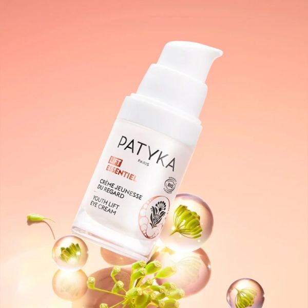 Patyka Lift Essentiel Crème Jeunesse du Regard Bio 15 ml – Correction rides, fermeté et éclat