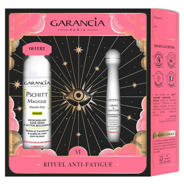 Garancia Coffret Larmes de Fantôme 10 ml + Pschitt Magique Nouvelle Peau 30 ml OFFERT