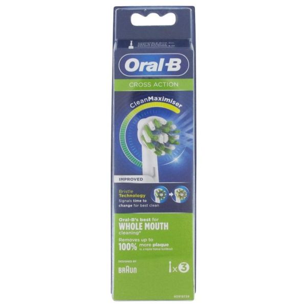 Oral-B Cross Action - 3 Brossettes