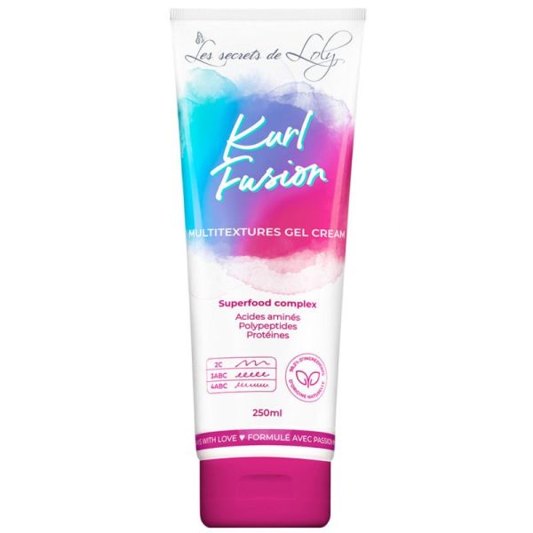 Les Secrets de Loly Kurl Fusion Gel-Crème Multi-Textures 250ml – Définition et nutrition des boucles