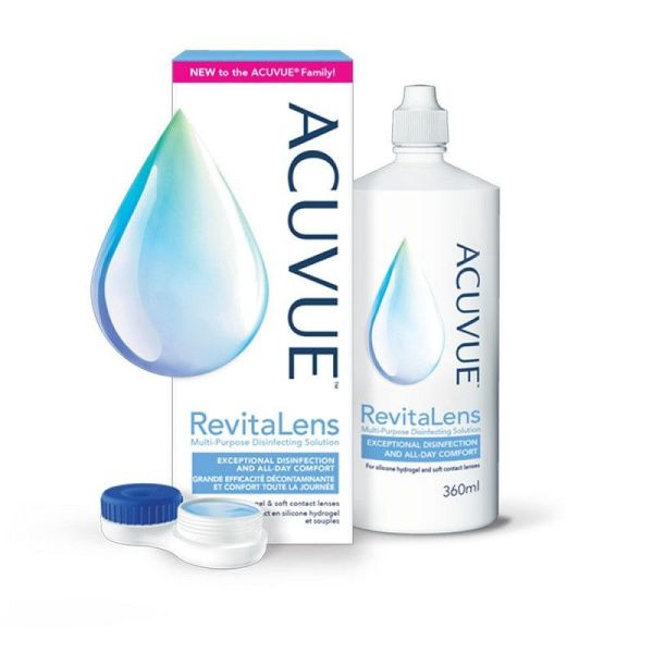 Acuvue Revitalens Solution pour Lentilles - 360ml