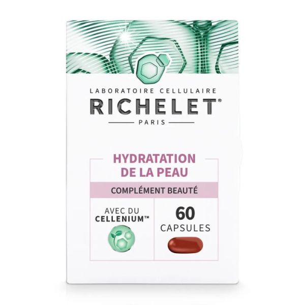 Richelet Hydratation de la Peau - 60 Capsules