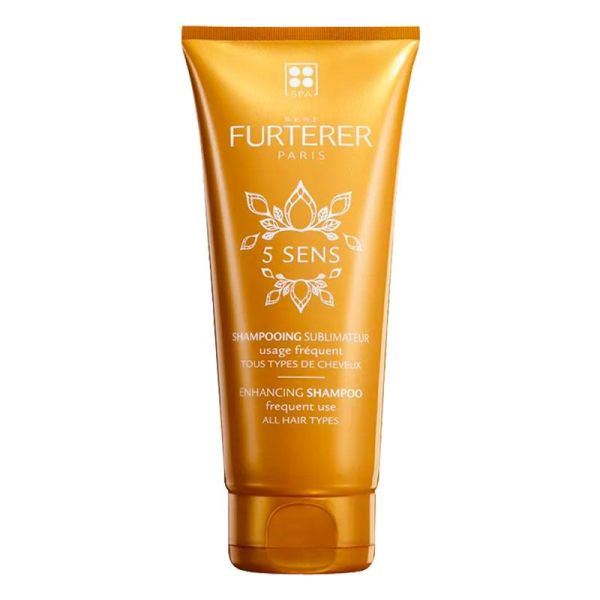 René Furterer 5 SENS Shampooing Sublimateur - Nourrit et Sublime la Texture des Cheveux - 50 ml