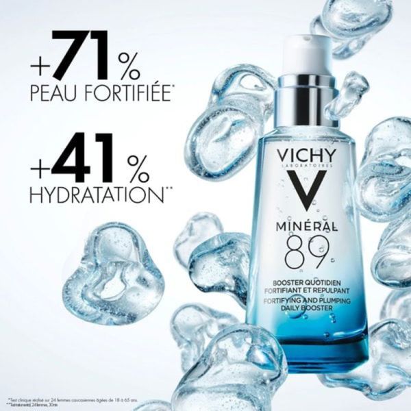 Vichy Minéral 89 Booster Quotidien Recharge de 50ml – Hydratation et force
