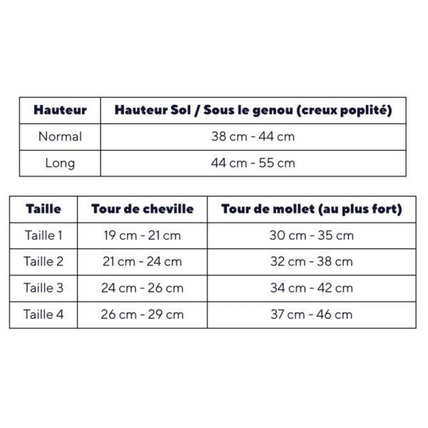 Thuasne Venoflex City Confort Coton Chaussettes de Contention Classe 2 Long – Douceur et résistance