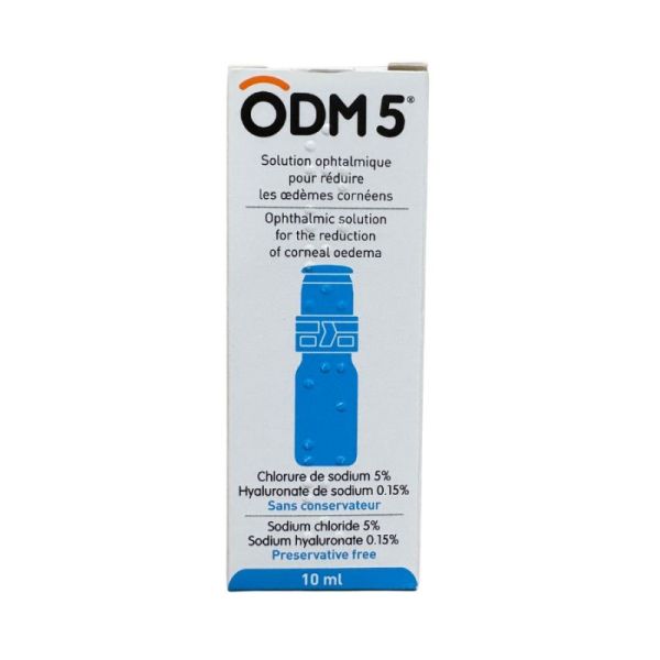 ODM 5 Solution ophtalmique œdèmes cornéens