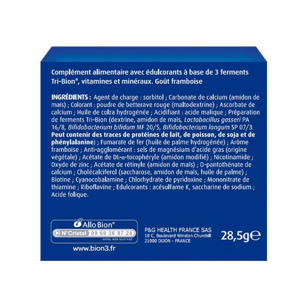 Bion3 Défense Junior 30 comprimés à croquer - Vitamines pour les enfants