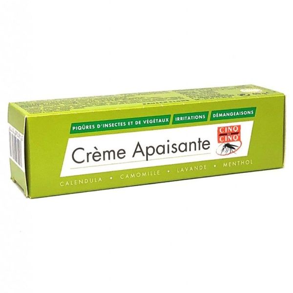 Cinq sur Cinq Natura Crème Apaisante 40 g - Piqûres d'insectes et de végétaux