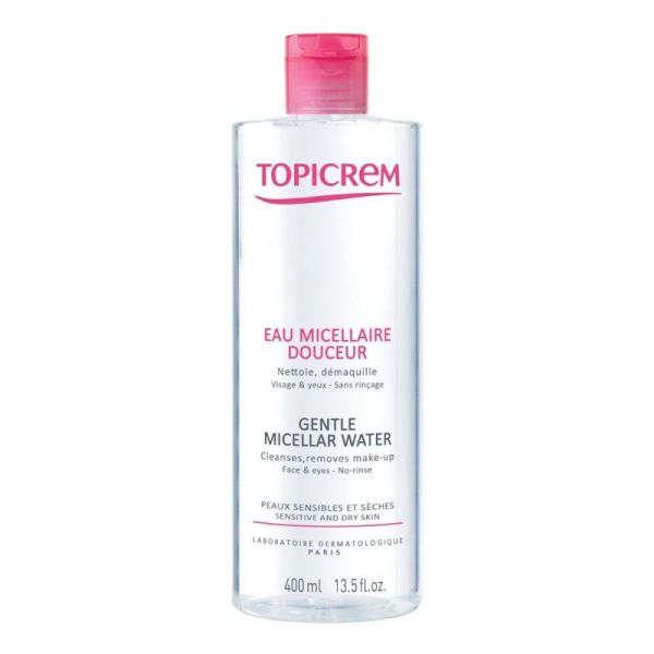 Topicrem eau micellaire douceur 400 ml