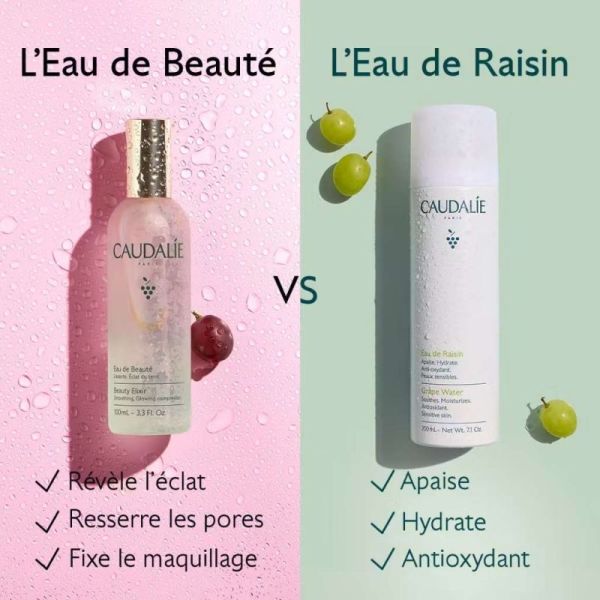 Caudalie Eau de Beauté 30ml - Brume qui ravive l'éclat du teint