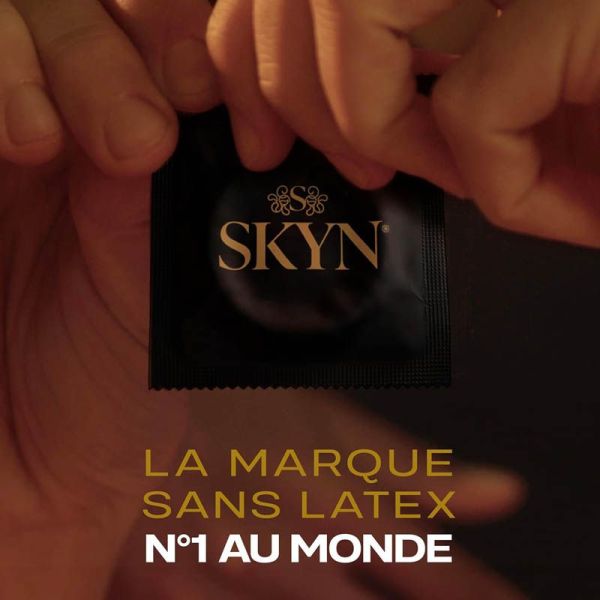 Skyn Elite Préservatifs Sans Latex - King Size - Confort et Finesse Supérieure - 10 préservatifs