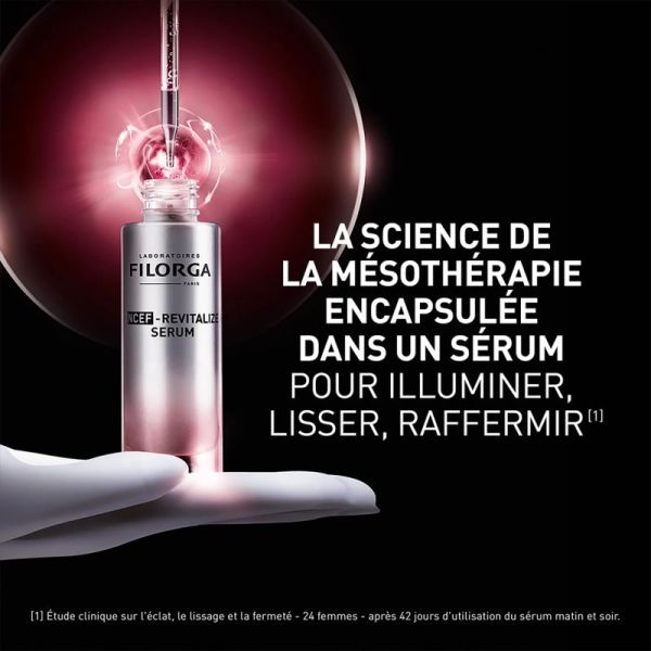 Filorga NCEF-REVITALIZE Sérum Polyrevitalisant Anti-Âge 50ml – Soin visage lissant et illuminateur