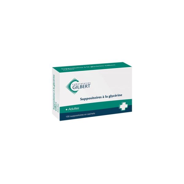 Suppositoires à La Glycérine Adultes - 100 suppositoires