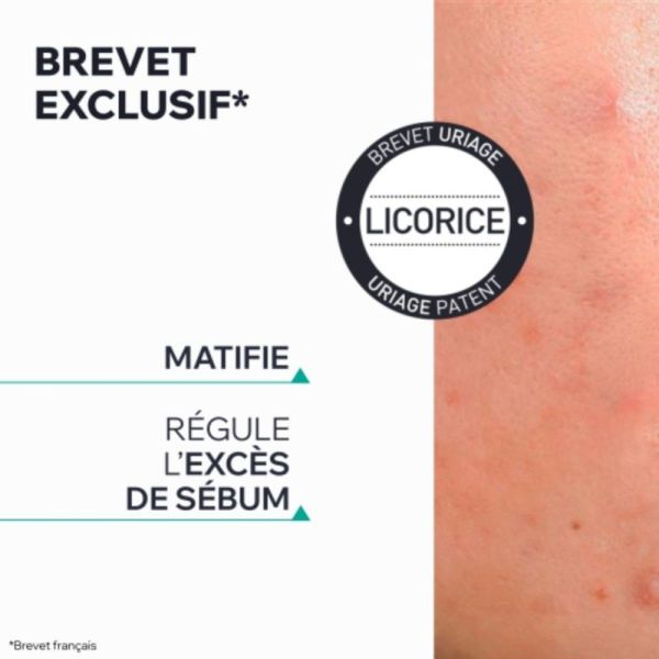 Uriage Hyséac 3-Régul Soin Global Teinté SPF30 40 ml - Soin anti-imperfections teinté unifiant et protecteur