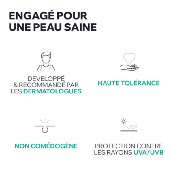 Uriage Hyséac 3-Régul Soin Global Teinté SPF30 40 ml - Soin anti-imperfections teinté unifiant et protecteur