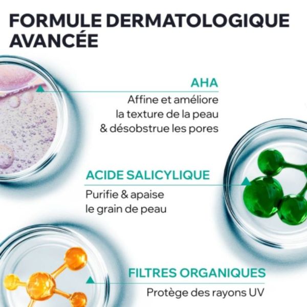 Uriage Hyséac 3-Régul Soin Global Teinté SPF30 40 ml - Soin anti-imperfections teinté unifiant et protecteur
