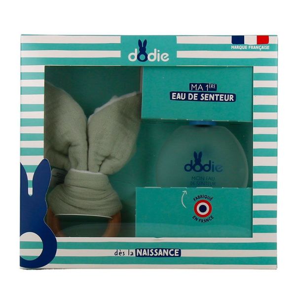 Dodie Coffret - Eau de Senteur - 50ml + Doudou de Dentition Bébé