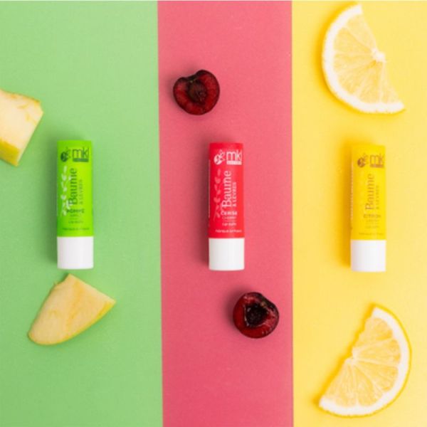 Mkl Green Nature Baume Lèvres Pomme 4g – Stick nourrissant et protecteur