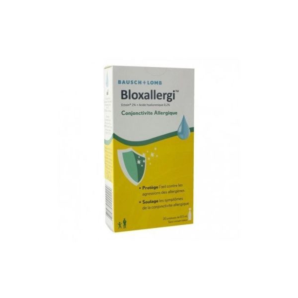 Bausch+Lomb Bloxallergi Conjonctivite Allergique - 20 unidoses