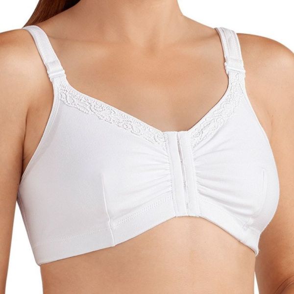 Amoena Hannah Soutien-Gorge Brassière Sans Armatures Blanc - 85/90 C/D