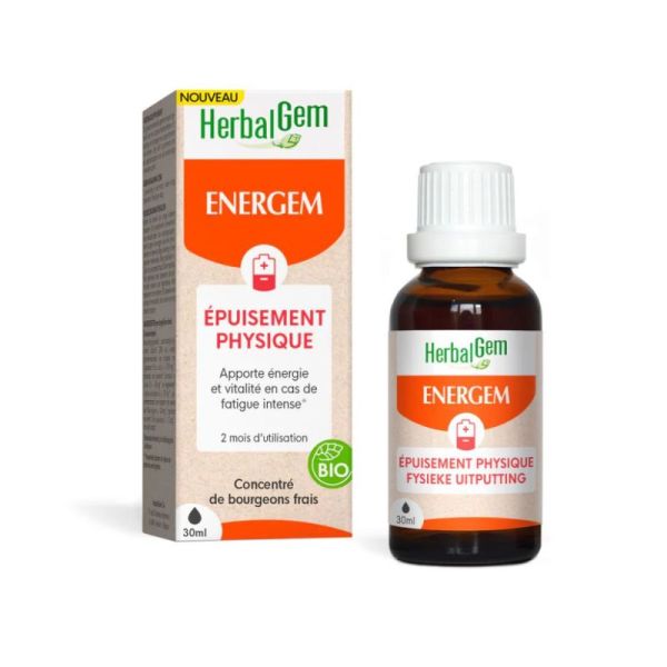 Herbalgem EnerGem Épuisement Physique Bio - 50ml