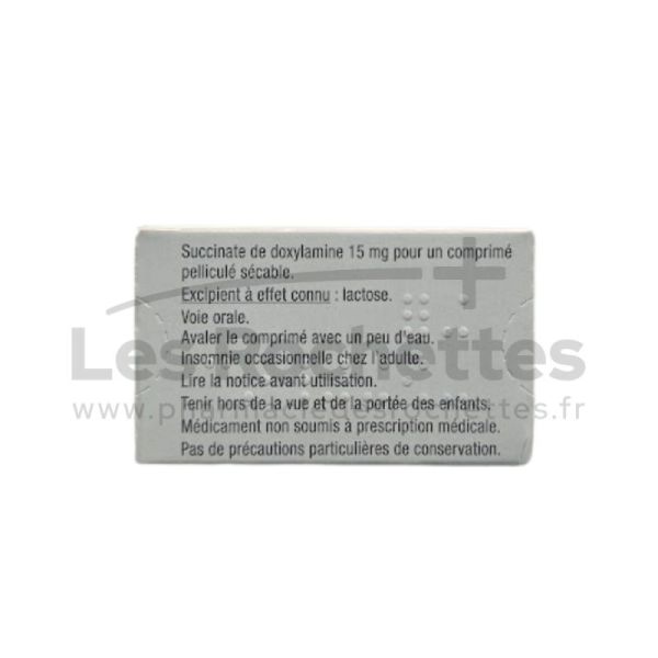 Donormyl 15 mg – 10 comprimés pelliculés sécables - Doxylamine