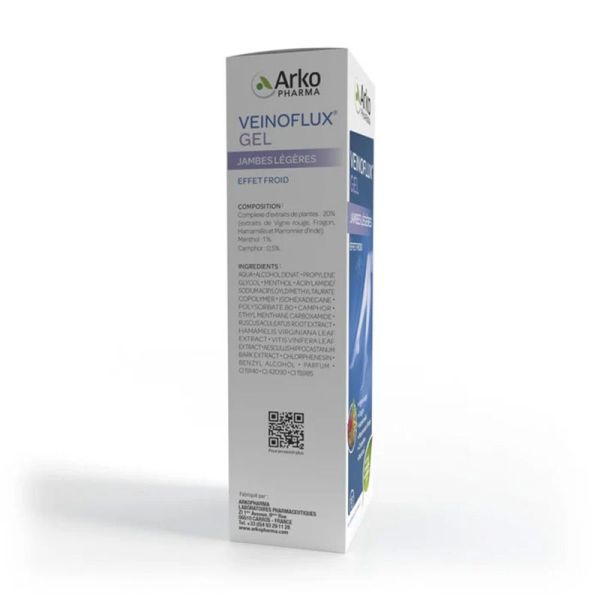 Arkopharma Veinoflux Gel Effet Froid 150ml - Jambes Légères