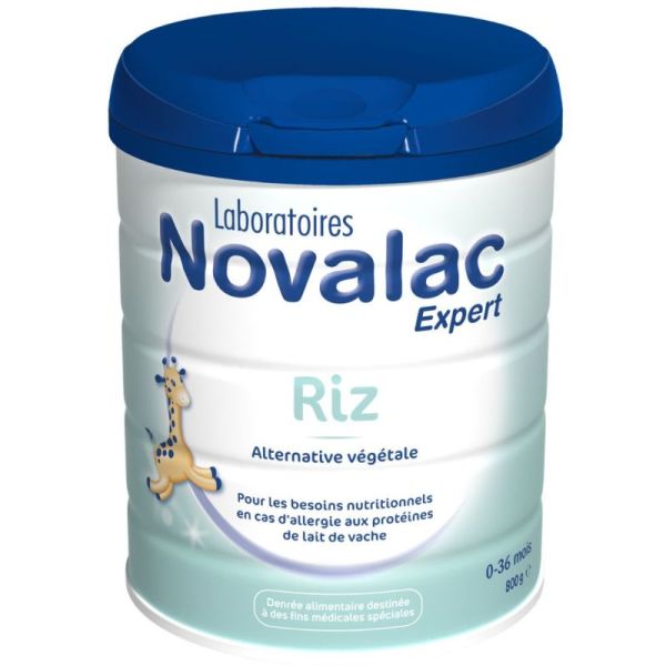 Novalac Expert Riz Lait en Poudre Digestion Sensible 0-36 Mois - 800g