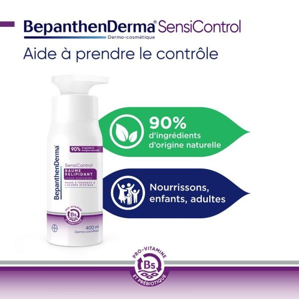 Bepanthen Derma SensiControl Baume Relipidant 400 ml