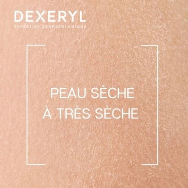 Dexeryl Gel douche hydratant apaisant 200 ml - Nettoie en douceur et apaise les peaux sèches à très sèches