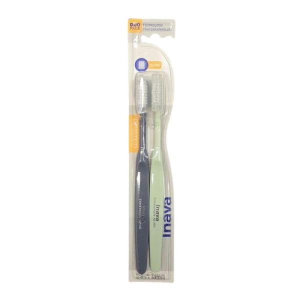 Inava Brosse à Dents Chirurgicale Extra Souple 15/100 Post-Intervention - Lot de 2