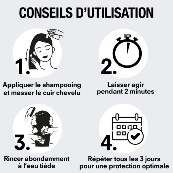 Pouxit Protect Shampoing Lavant Protecteur 72H - 200ml - Prévention anti-poux longue durée