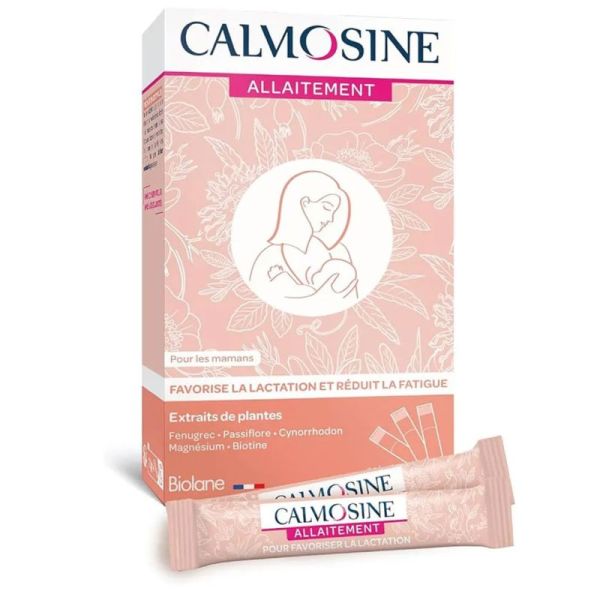 Calmosine Allaitement Lactation+ 14 sticks - stimule la production de lait et réduit la fatigue